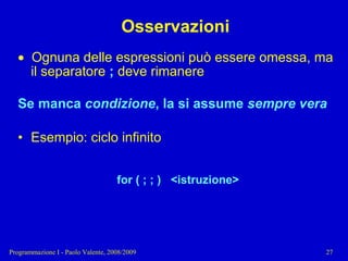 04 - Programmazione: Istruzioni Pt.2