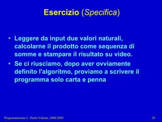 04 - Programmazione: Istruzioni Pt.2