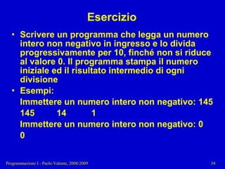 04 - Programmazione: Istruzioni Pt.2