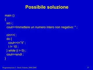 04 - Programmazione: Istruzioni Pt.2