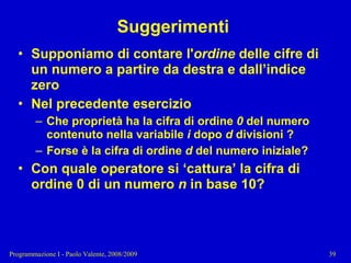 04 - Programmazione: Istruzioni Pt.2