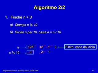 04 - Programmazione: Istruzioni Pt.2