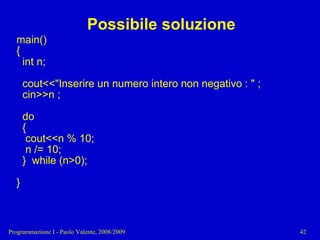 04 - Programmazione: Istruzioni Pt.2