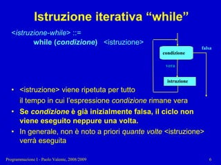 04 - Programmazione: Istruzioni Pt.2