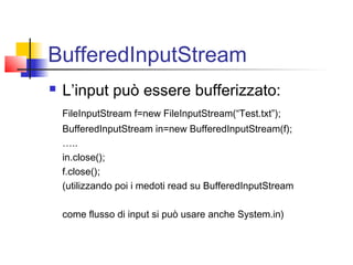 Java lezione 6 | PPT