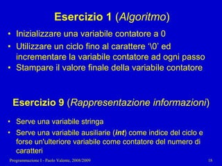 11 - Programmazione: Tipi di dato strutturati pt. 2