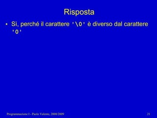 11 - Programmazione: Tipi di dato strutturati pt. 2