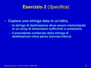 11 - Programmazione: Tipi di dato strutturati pt. 2