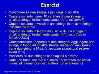 11 - Programmazione: Tipi di dato strutturati pt. 2