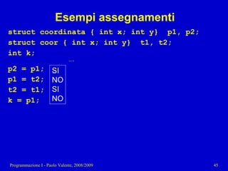 11 - Programmazione: Tipi di dato strutturati pt. 2