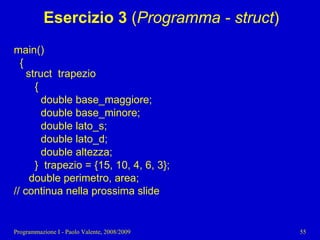 11 - Programmazione: Tipi di dato strutturati pt. 2