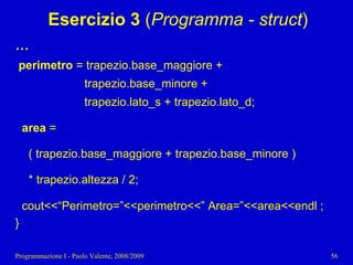 11 - Programmazione: Tipi di dato strutturati pt. 2