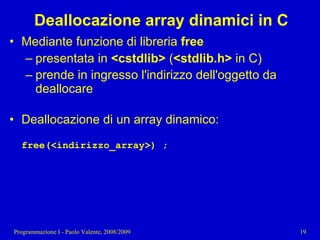 13 - Programmazione: Compendio C - C++