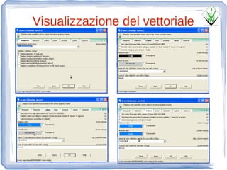 Visualizzazione del vettoriale
 