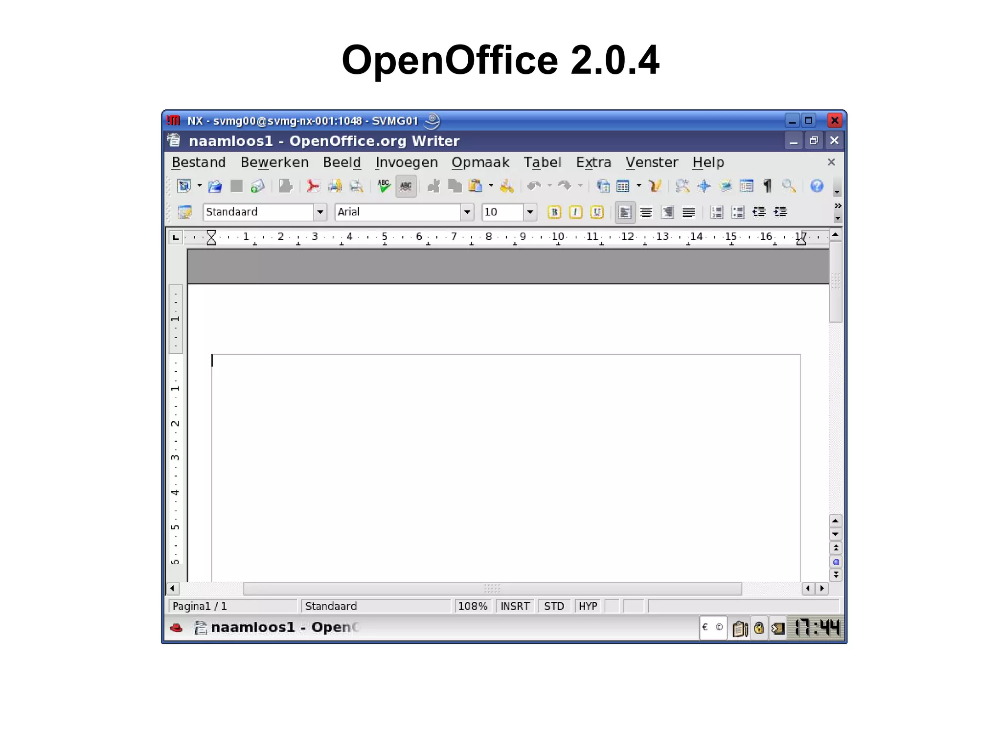 OpenOffice 2.0.4 
