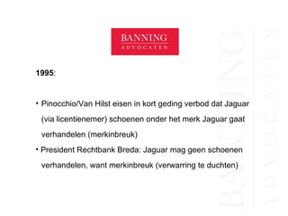 Bescherming van bekende merken: geen lust zonder last!