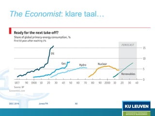 The Economist: klare taal…
DEC 2016 Jones/TR 60
 
