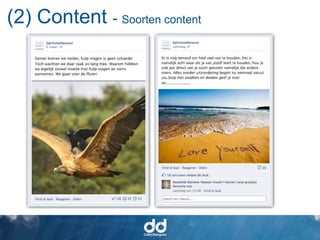 (2) Content - Soorten content
 