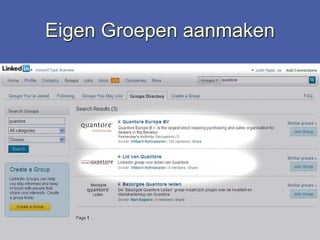 Eigen Groepen aanmakenZet mensen in beweging
