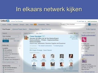 In elkaars netwerk kijkenZet mensen in beweging