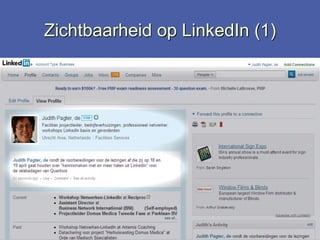 Zichtbaarheid op LinkedIn (1)Zet mensen in beweging