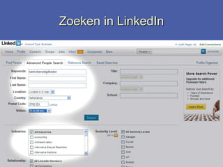 Zoeken in LinkedInZet mensen in beweging