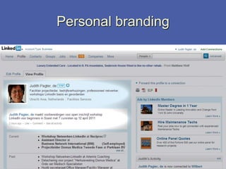 Personal brandingZet mensen in beweging