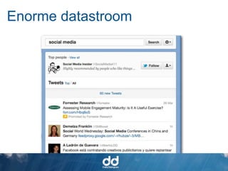 Enorme datastroom
 