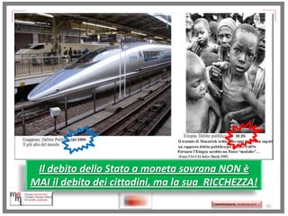 Il debito dello Stato a moneta sovrana NON è
MAI il debito dei cittadini, ma la sua RICCHEZZA!
http://memmt.info/site/
http://memmttoscana.wordpress.com/

70

 