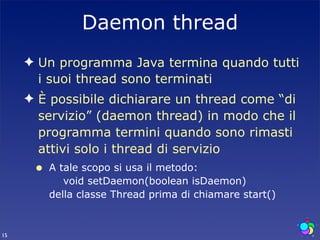 Lezione 2: I thread | PDF