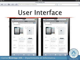 User Interface
 