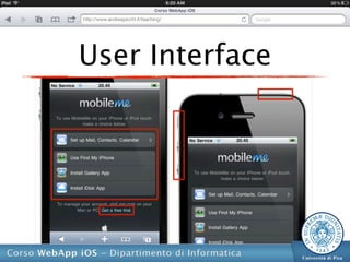 User Interface
 