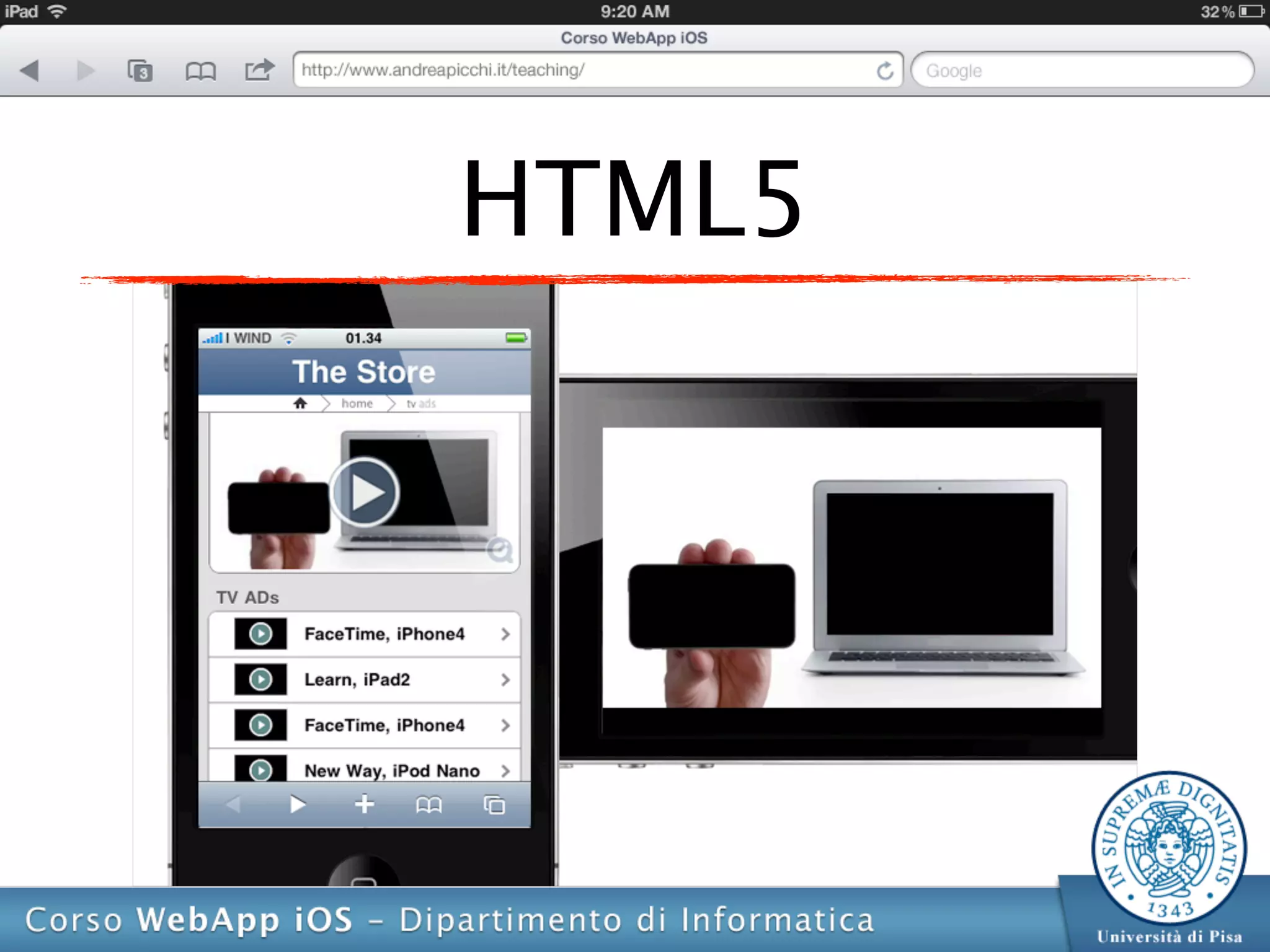 HTML5
 