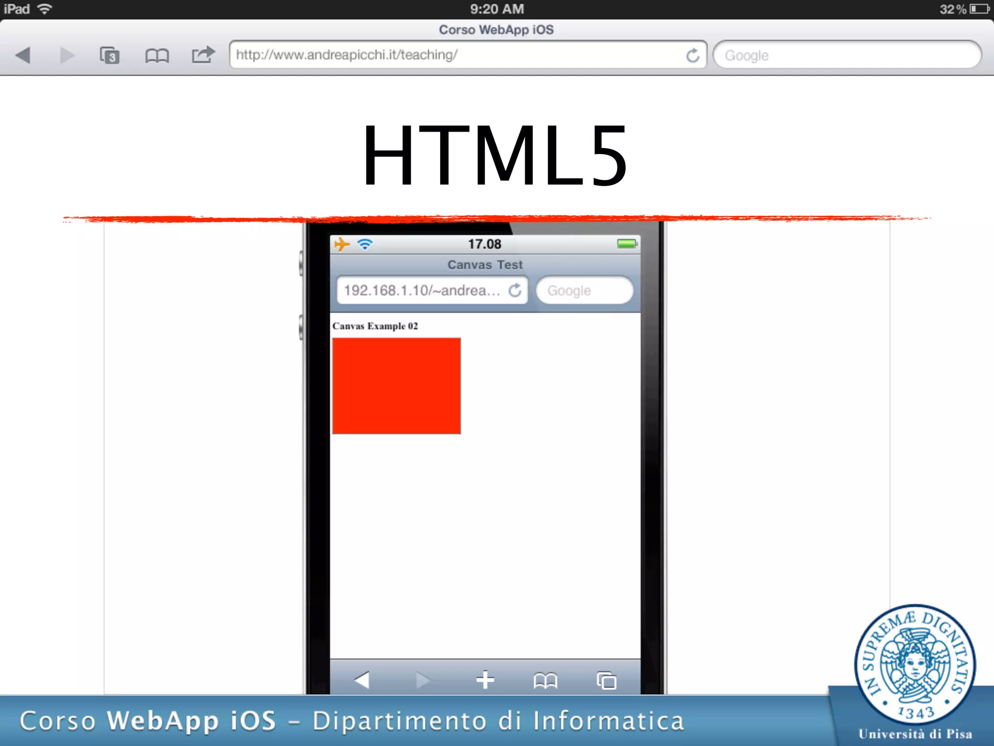 HTML5
 