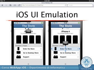 iOS UI Emulation
 