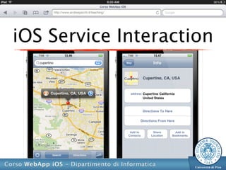 iOS Service Interaction
 
