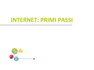 INTERNET: PRIMI PASSI
 