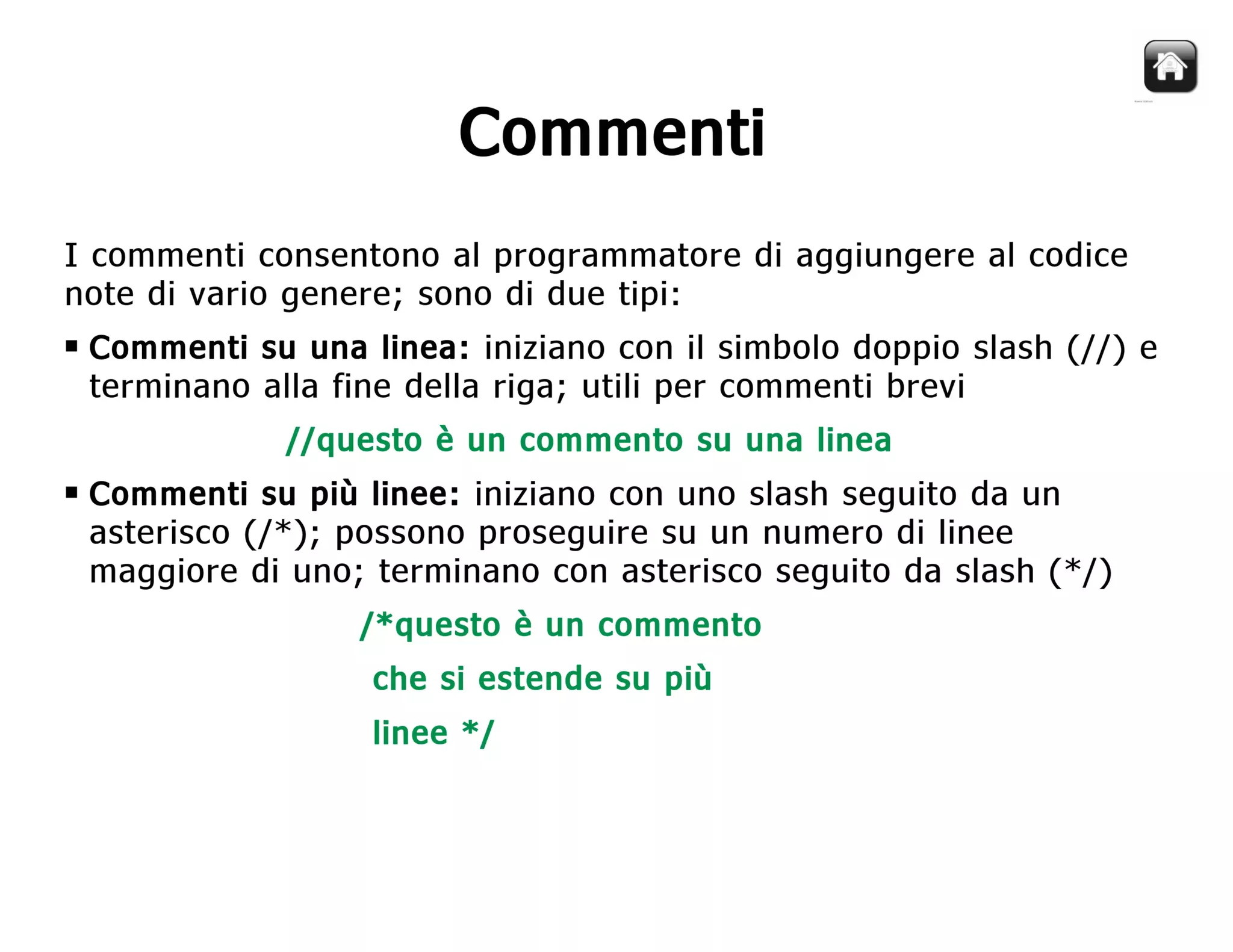 Corso Java - Lezione 1