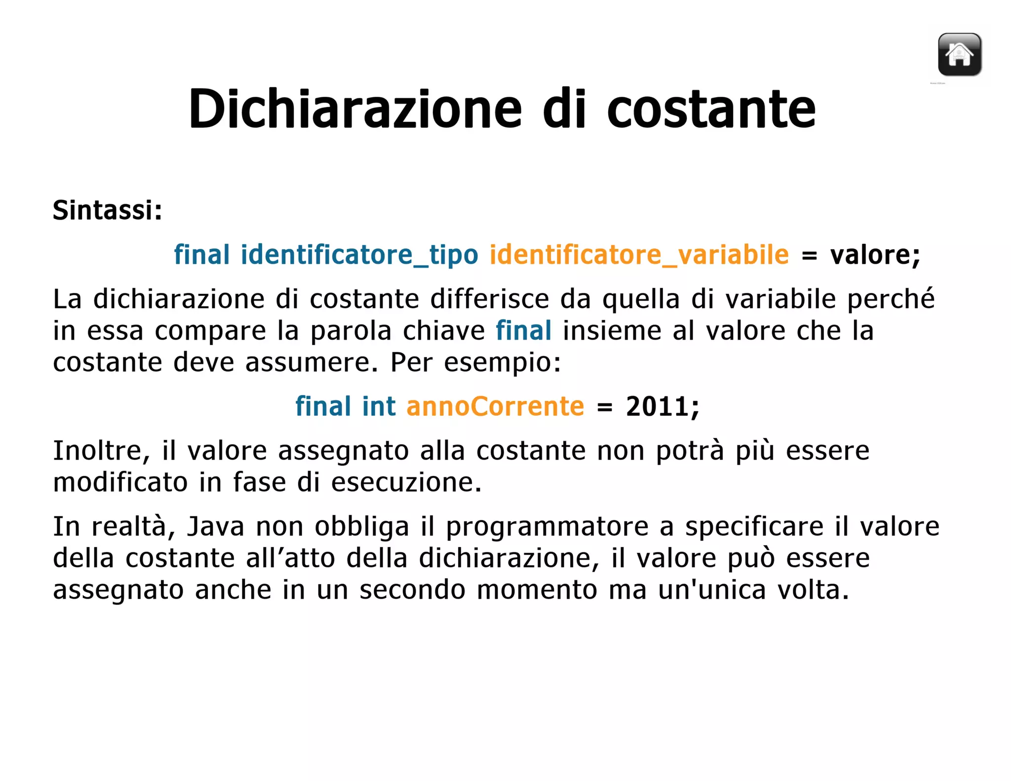 Corso Java - Lezione 1