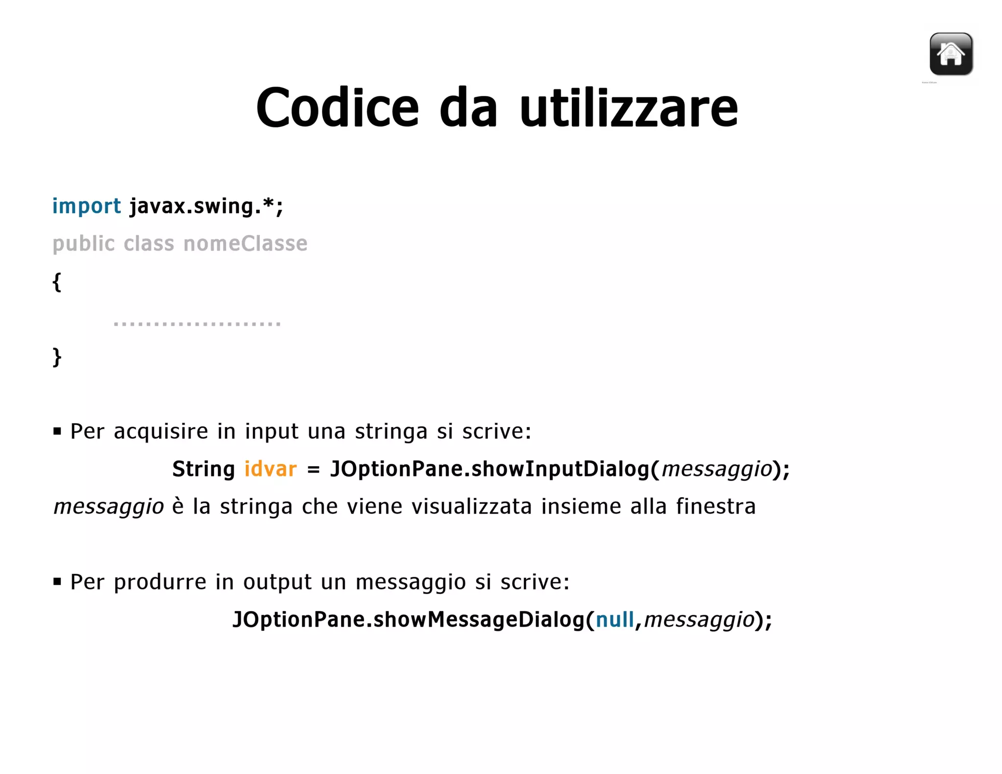 Corso Java - Lezione 1