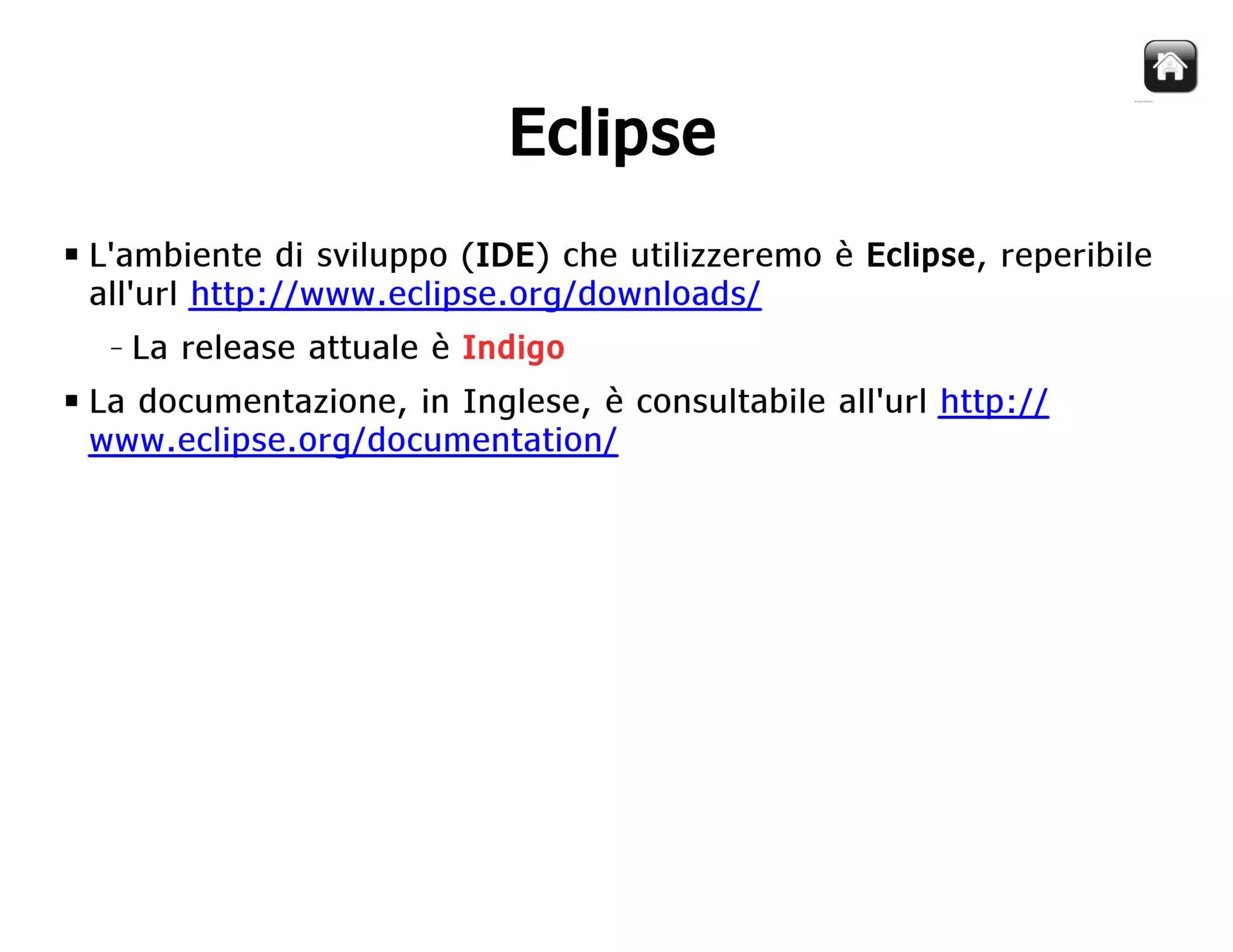 Corso Java - Lezione 1