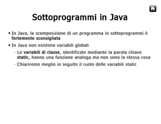 Corso Java - Lezione 2
