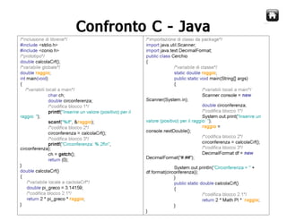 Corso Java - Lezione 2