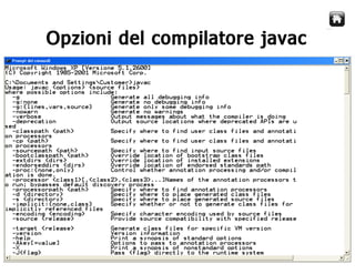 Corso Java - Lezione 2