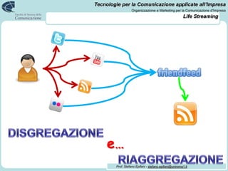 Tecnologie per la Comunicazione applicate all’Impresa
                  Organizzazione e Marketing per la Comunicazione d'...