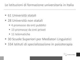 la libertà accademica, l’autonomia e la responsabilità degli istituti d’istruzione superiore sono principi su cui si basa l’EHEAla comunità accademica ha un ruolo chiave nella realizzazione dell’EHEAl’istruzione superiore è responsabilità pubblica - gli istituti d’istruzione superiore dovrebbero disporre delle risorse necessarie in un quadro stabilito e monitorato dalle autorità pubblichesono necessari di ulteriori sforzi nell’ambito della dimensione sociale, onde garantire un accesso paritario ad un’istruzione di qualitàDichiarazione di Budapest e Vienna - 201018
