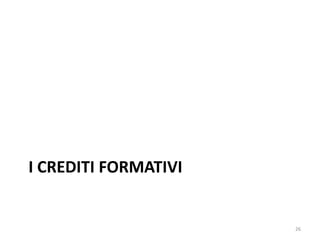 Le istituzioni di formazioneuniversitaria in Italia61 Università statali28 Università non statali4 promosse da enti pubblici13 promosse da enti privati11 telematiche30 Scuole Superiori per Mediatori Linguistici334 Istituti di specializzazione in psicoterapia