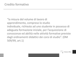 Le istituzionidell’AFAM57 Conservatori
