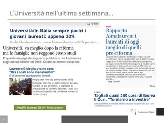 Dimensioneeuropeadell’istruzionesuperioreL’Europa delle Università ǲ…5