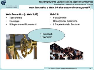 In particolare: XML18Fonte: http://www.slideshare.net/tave10/presentazione-xml